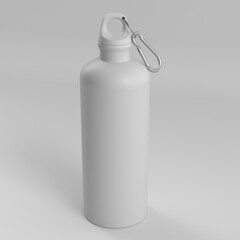 3d aluminium water bottle
