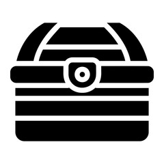 treasure glyph icon