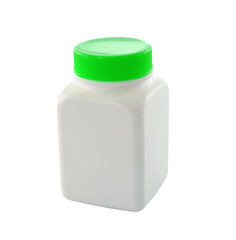 white bottles isolated on transparent png