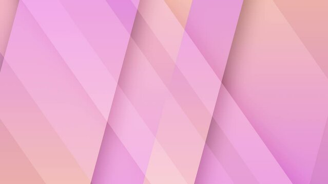 Soft pink abstract geometric background. 