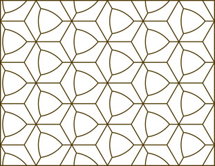 Obraz premium seamless pattern with shapes