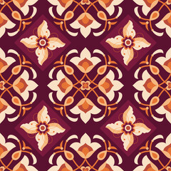 Ornamental floral pattern