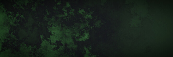 Obraz na płótnie Canvas Abstract dark green wall background.