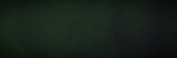 Abstract dark green wall background.