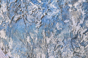 Grunge texture with abstract blue pattern wall background design style