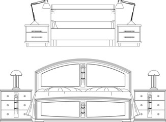 sketch of furniture