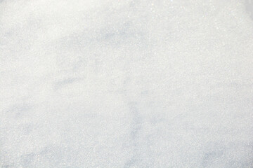 white snow background