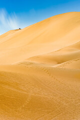 sand dunes in the desert