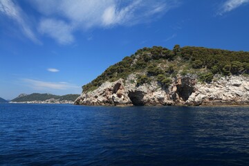 Fototapeta na wymiar Kolocep island in Croatia