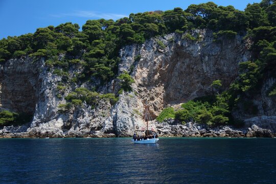 Boat tour in Kolocep, Croatia