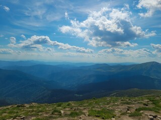 The unique nature of the Ukrainian Carpathian mountains