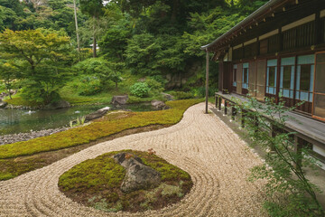 Fototapeta na wymiar 鎌倉円覚寺 方丈庭園