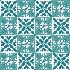 Square Mosaic for Ceramic Tile Design Emerald Green Color