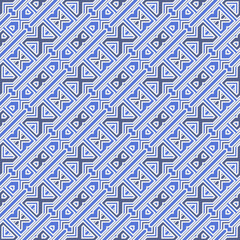 Seamless geometric abstract pattern.