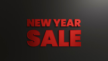 Red New Year Sale