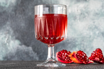Pomegranate Daiquiri Cocktail
