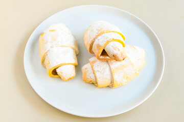 Turkish homemade sweet and savory cookies .Tatli tuzlu kurabiye. Kuru pasta