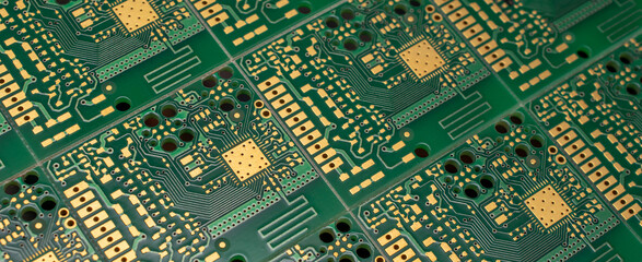 Electronic circuit board abstract background. computer hardware.