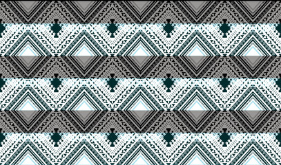 seamless pattern with triangles