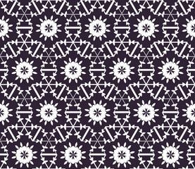 Abstract geometric pattern. A seamless background, vintage texture.	