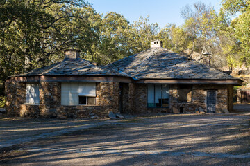 Abandoned village of Umbralejo, Guadalajara, Spain