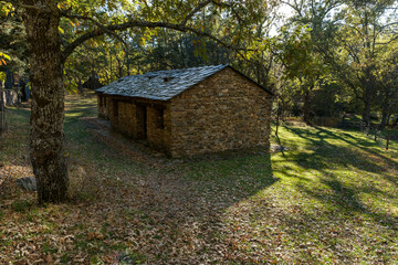 Abandoned village of Umbralejo, Guadalajara, Spain
