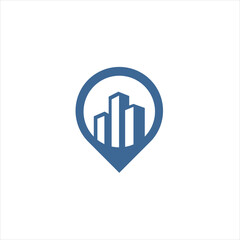 home construction abstract business,  logo inspiration.