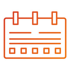 Content Calendar Icon Style