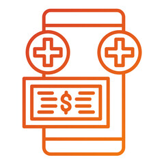 Obraz premium Prepaid Top Up Icon Style