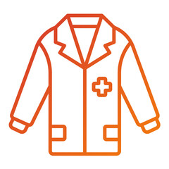 Doctor Coat Icon Style