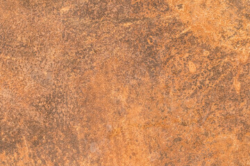 Rusty abstract brown pattern of old metal texture steel rust background