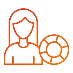 Lifeguard Female Icon Style