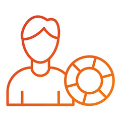 Lifeguard Male Icon Style