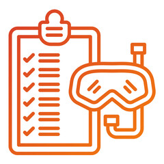 Dive Conditions Icon Style