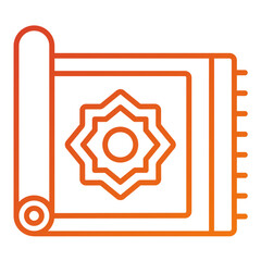 Fototapeta premium Carpet Icon Style