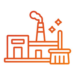 Industrial Cleaning Icon Style