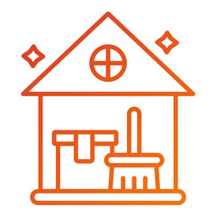 Spring Cleaning Icon Style