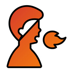 Fire Breather Icon Style