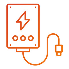 Powerbank Icon Style