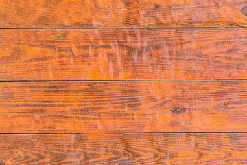 Light brown horizontal fence boards, wooden surface texture wood plank background
