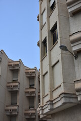 Low angle view of buildings in Las Palmas de la Gran Canaria