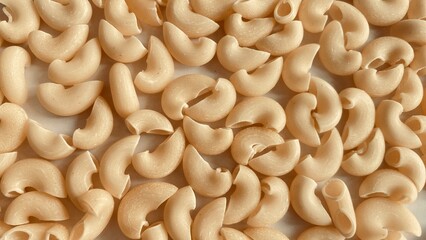 close up of a pile of pasta