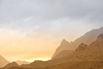 mountain range near Agate