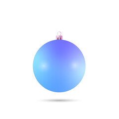 colored Christmas ball. Colorful realistic christmas ball - isolated on white background jpg illustration jpeg 

