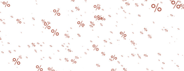 Blurred sale background.