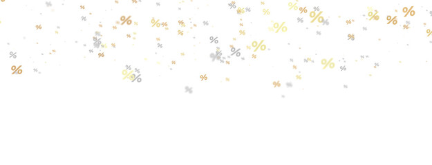 Blurred sale background.