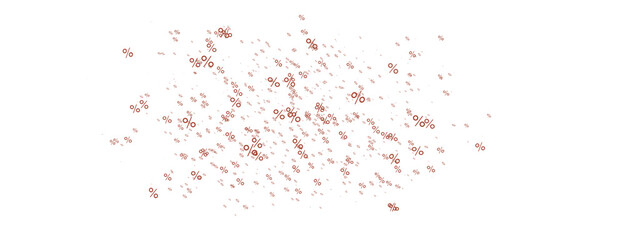 Blurred sale background.