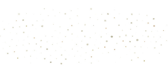 Snowflakes Falling On Snow - Winter Banner