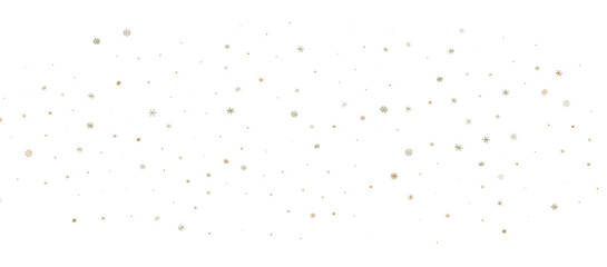 Winter christmas sky with falling snow