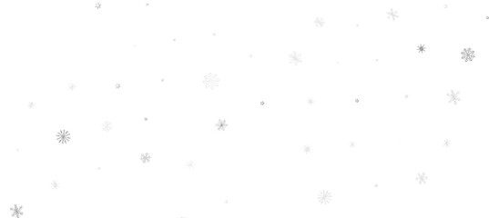 Christmas Card - Snowflakes Of Paper In Frame